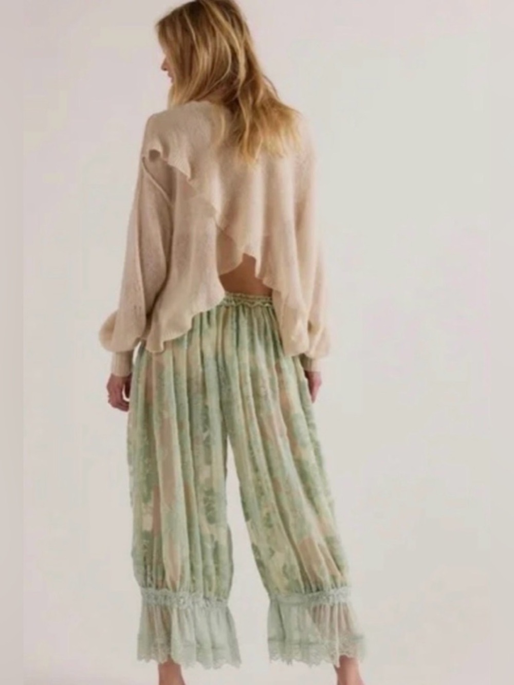 Free people Forever young burnout pants Bloomers - Picture 4 of 12